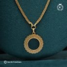 696 Gold Look Dollar Chain-JCCH696 - 650 24 only (3)