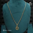 698 Gold Look Dsaily fancy wear Chain -JCCH698 - 599 24 only (3)