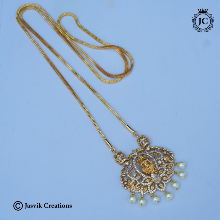 705 Antique LAkshmi Dollar Chain-JCCH705- 24 750 850 30 (3)