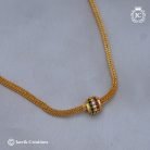 710 Short chain with AD Ball Pendent (Multi)- JCCH710- 299 (4)