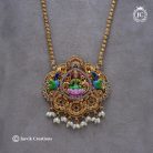 712 Antique Finish meenakari dollar Chain -JCCH712- 1399 24 Only (13)