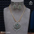 715-Victorian-Turquoise-Blue-dollar-Ear-Rings-With-Chain--JCCH715--1550-(-18-only)-(6)