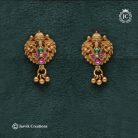 819 Matte Finsh Laklshmi Necklace with Enamel - JCNL819 ---850 (10)