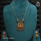 820 Matte Finish Lakshmi Necklace -JCNL820- 375 (5)