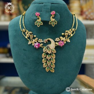 Premium 3D Peacock Necklace - JCNL845