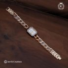 09 Elegant Rectangular White Dial Watch -JCCH09 (2)