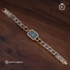 10 Elegant Rectangular Black Dial Watch -JCCH10 (2)