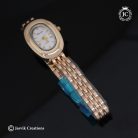 13 Classic Golden Oval Dial Watch with White - JCWH13 (1)