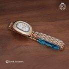 13 Classic Golden Oval Dial Watch with White - JCWH13 (2)