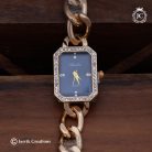 14 Elegant Rectangular Blue Dial Watch -JCCH14 (3)