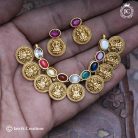 154 Premium antique navaratna kasu dollar -JCPT154 -799rs (3)