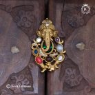 159 Premium Vinayagar navaratana dollar-JCPT159- 499 (4)