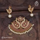 165 Peacock Pendent set-JCPT165 - 699