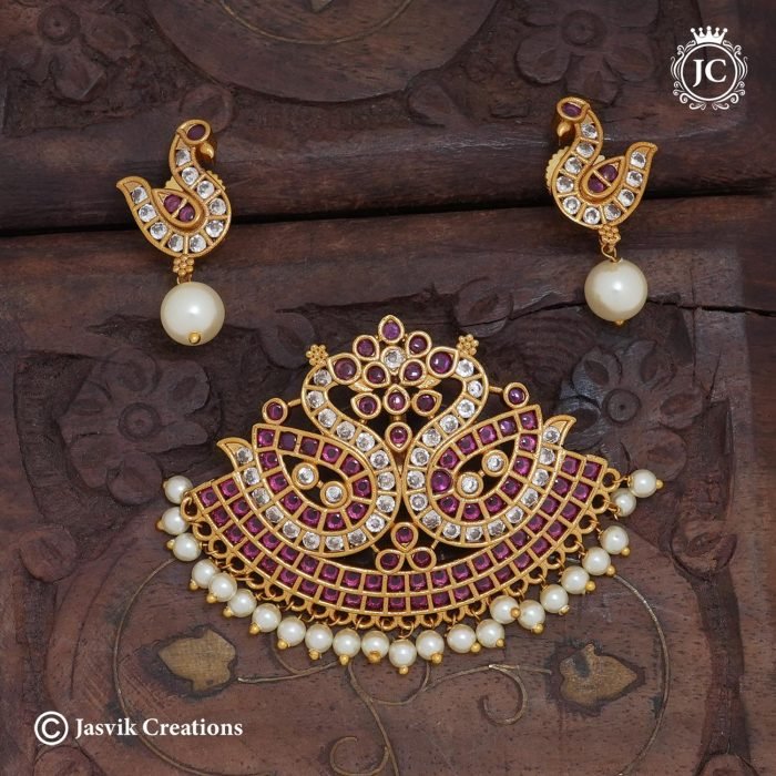 165 Peacock Pendent set-JCPT165 - 699