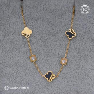 Premium Anti-Tarnish Floral Clover Bracelet - JCBT177