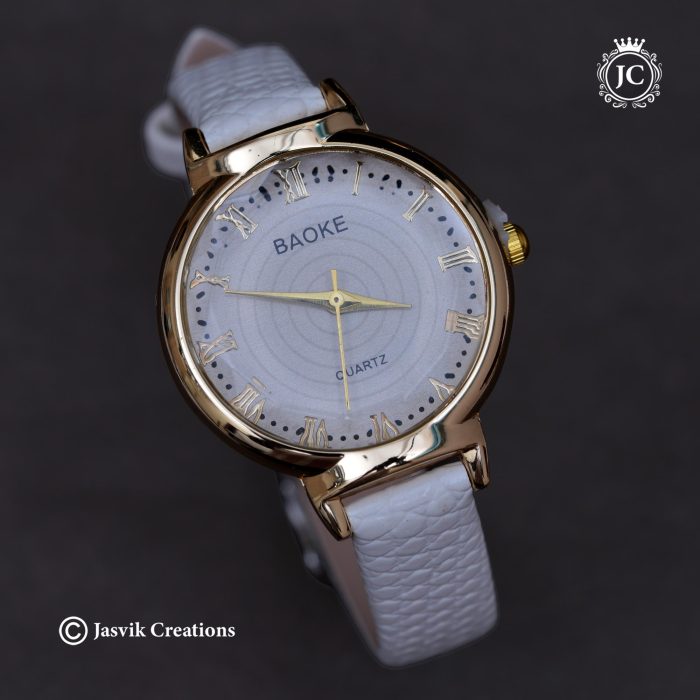 19 BAOKE Luxury Quartz Women’s Watch – Vintage Roman Dial with Textured Leather Strap- JCWH19 250 (8)