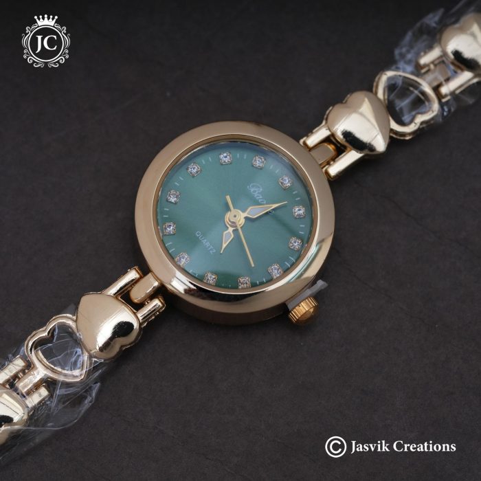 22 BAOKE Elegant Heart-Link Bracelet Green Dial Watch – Luxury Crystal Dial Analog Timepiece JCWH22 299 (9) 22 BAOKE Elegant Heart-Link Bracelet Green Dial Watch – Luxury Crystal Dial Analog Timepiece JCWH22 299 (9)