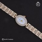 23 Crystal-Studded Oval Women’s Bracelet Watch-JCWH23- 399