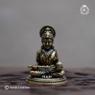 25 Brass Base Black Metal Annapoorani Mini - JCVU025- 150 (2)