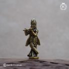 30 Brass Base Black Metal Krishnar Mini - JCVU030- 150 (3)