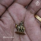 31 Brass Base Black Metal Krishnar with Komatha Mini- JCVU031 - 150 (2)