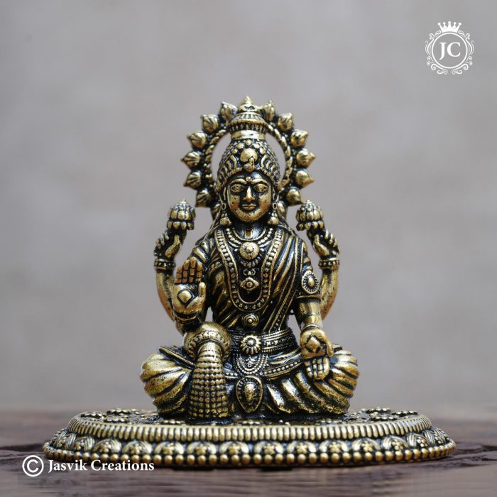32 Brass Base Black Metal Lakshmi- JCVU032 - 450 (2) 32 Brass Base Black Metal Lakshmi- JCVU032 - 450 (2)