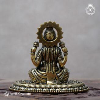 32 Brass Base Black Metal Lakshmi- JCVU032 – 450 (3)