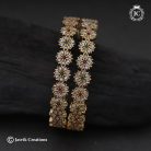 358 AD Stone Flower Bangle-JCBN358 – 750 (3)
