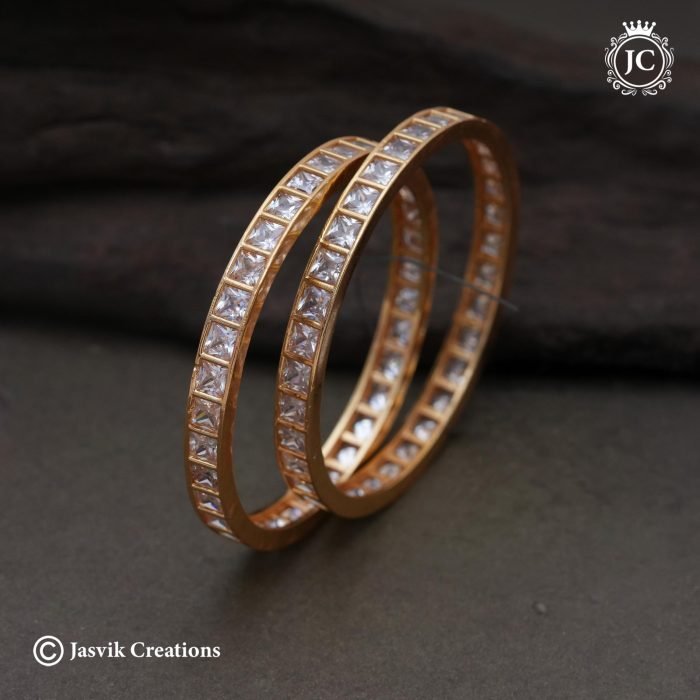 365 Premium Uncut Bangle AD Bangle -JCBN365 - 650 (5)