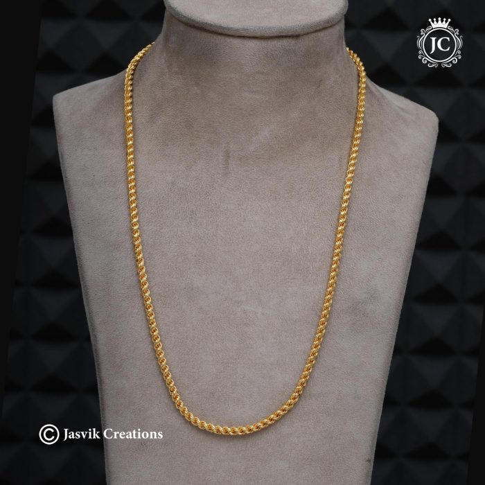 718 Forming Murukku chain( Real Gold Look) - JCCH718 - 999 (3)