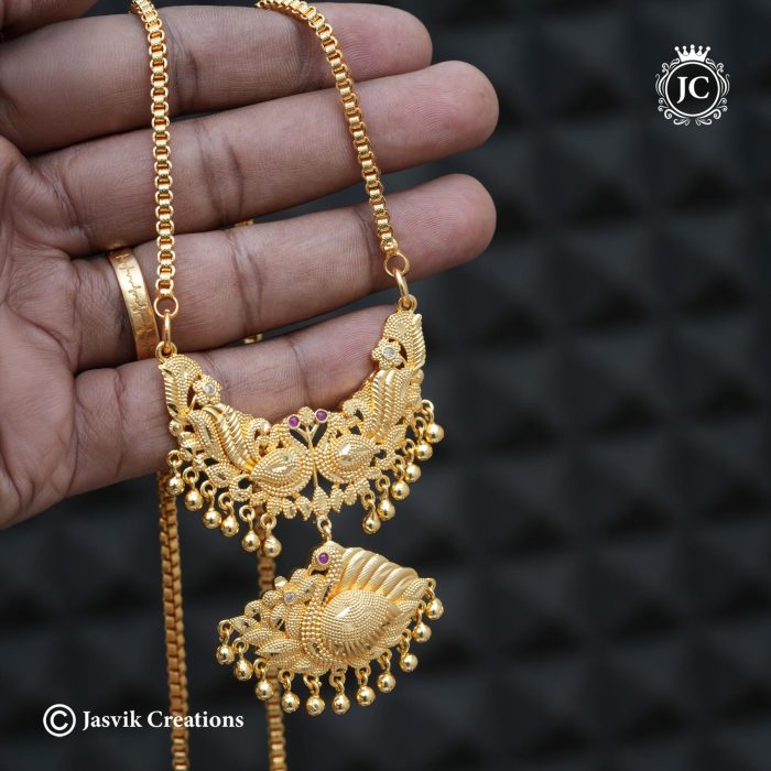 719 Forming Peacock Dollar Chain- JCCH719 - 1099 24 1199 30 (4)