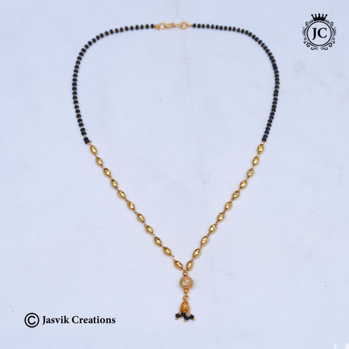 734 Gold Ball with black Beads chain -JCCH734- 199 (6) 734 Gold Ball with black Beads chain -JCCH734- 199 (6)