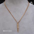 735 Microplated Spiral Short Chain-JCCH735 -299 (5)