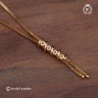 736 Microplated Spiral Short Chain-JCCH736 -299 (3)