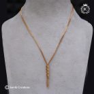736 Microplated Spiral Short Chain-JCCH736 -299 (4)