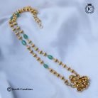 739 Premium Antique Vinayagr Ball Chain Green Deads- -JCCH739 - 750 (19)