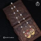 744 Double BAket Red And White Dollar with crustal - only 24 Inch (3) -JCCH744