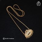 746 Impon ( Red White )Double Swan Dollar Chain- 750 850 (4) -JCCH746