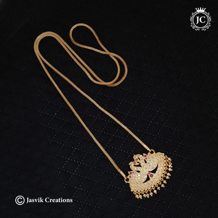746 Impon ( Red White )Double Swan Dollar Chain- 750 850 (4) -JCCH746 746 Impon ( Red White )Double Swan Dollar Chain- 750 850 (4) -JCCH746