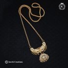 749 Peacock Rani Haram Dollar Chain( Multi) - 1250 30 Only (2) -JCCH749