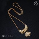 750 Peacock Rani Haram Dollar Chain - 1250 30 Only (6) -JCCH750