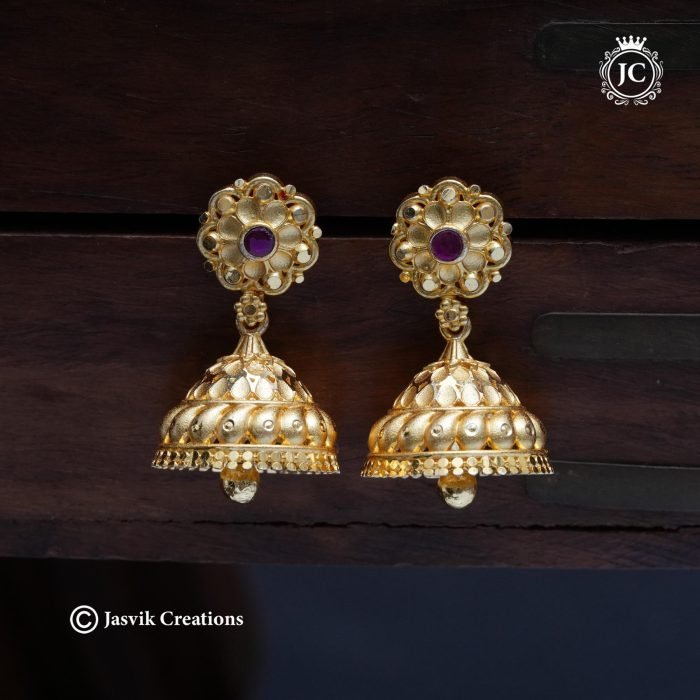 758 Forming Reeal Gold Jhumaka -JCER758-499 758 Forming Reeal Gold Jhumaka -JCER758-499