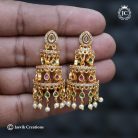 771 Trendy Layer Jhumka-JCER771 - 450 (4)
