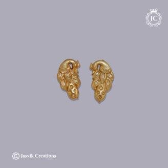 Cute Miniature Peacock Kids Stud Earrings - JCER780