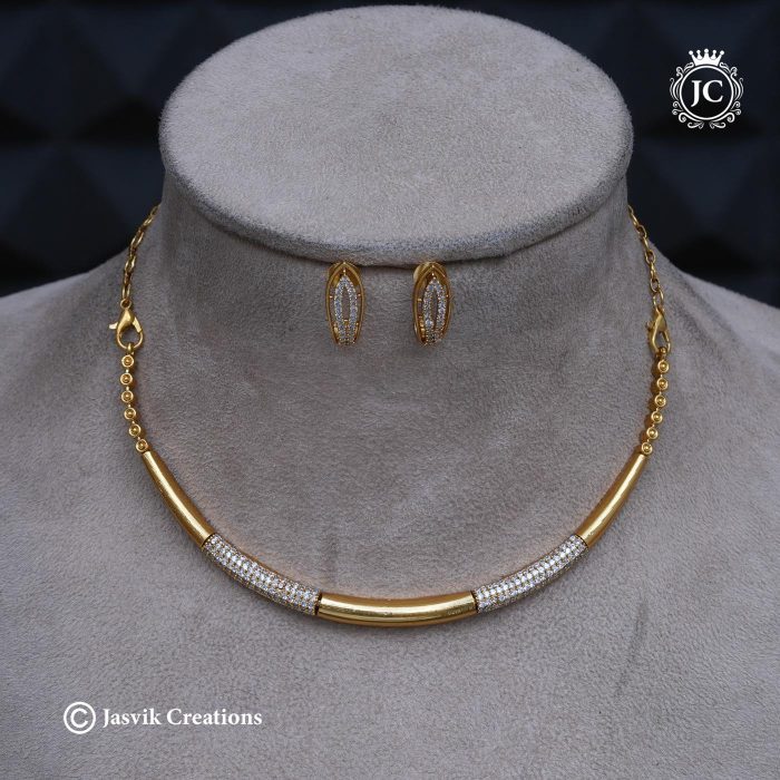 850 Ashley Fill White NEcklace -JCNL850- 350 (3)