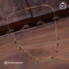 868 Crystal Charm Necklace( Squarenecklace-JCNL868- 350 (2)