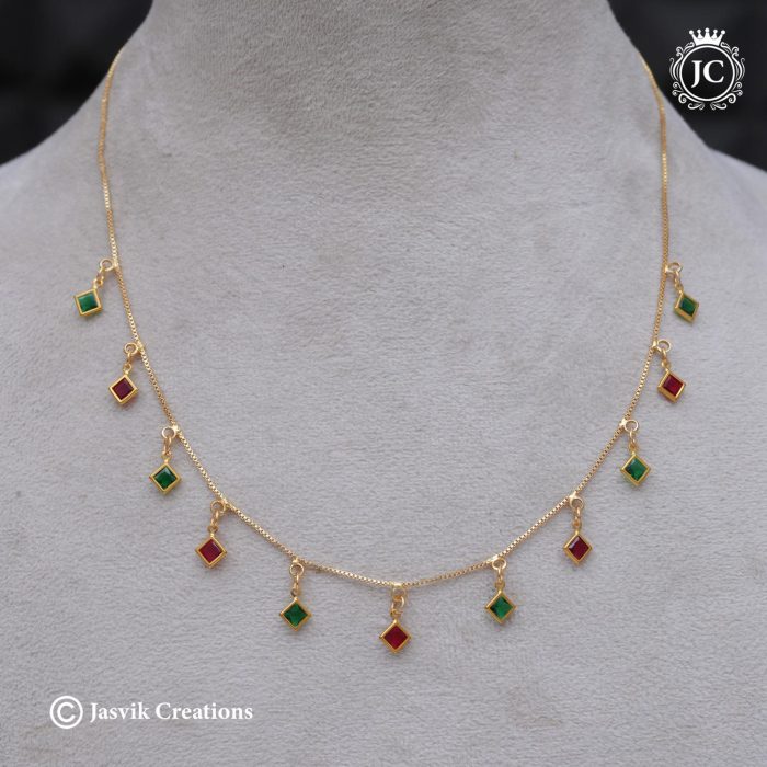 868 Crystal Charm Necklace( Squarenecklace-JCNL868- 350 (3) 868 Crystal Charm Necklace( Squarenecklace-JCNL868- 350 (3)