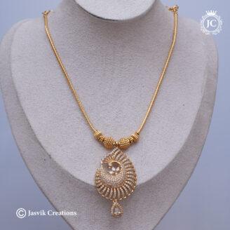 871 Microplated AD Necklace -JCNL871-650 (3)