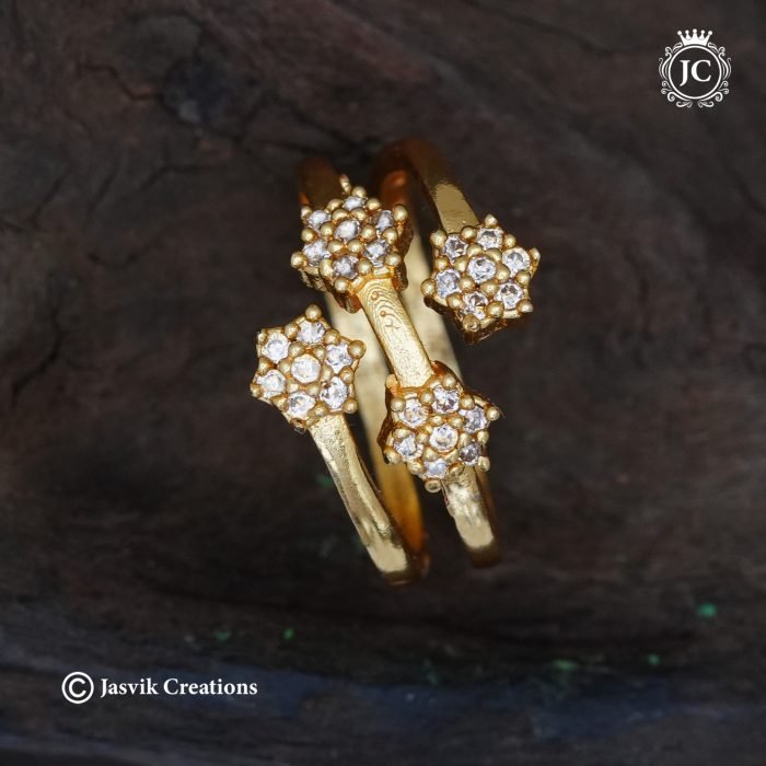 136 Star Spiral Finger Ring -JCFR136- 199