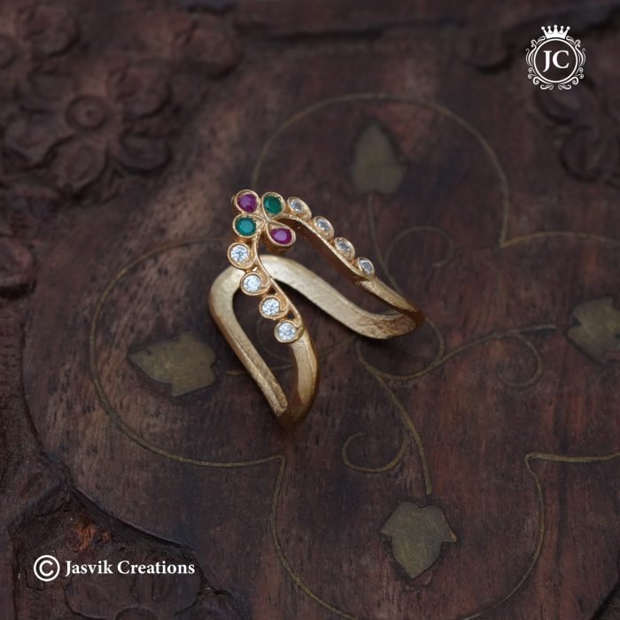 146 Pure Impon Vanki Ring Flower without Polish JCFR146- 199 (2)